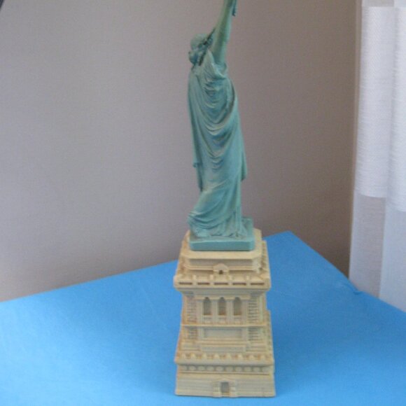 1982 SL/.EIF INC VINTAGE 15” LADY Statue of LIBERTY 1984 Wang Jida New York - Picture 7 of 16